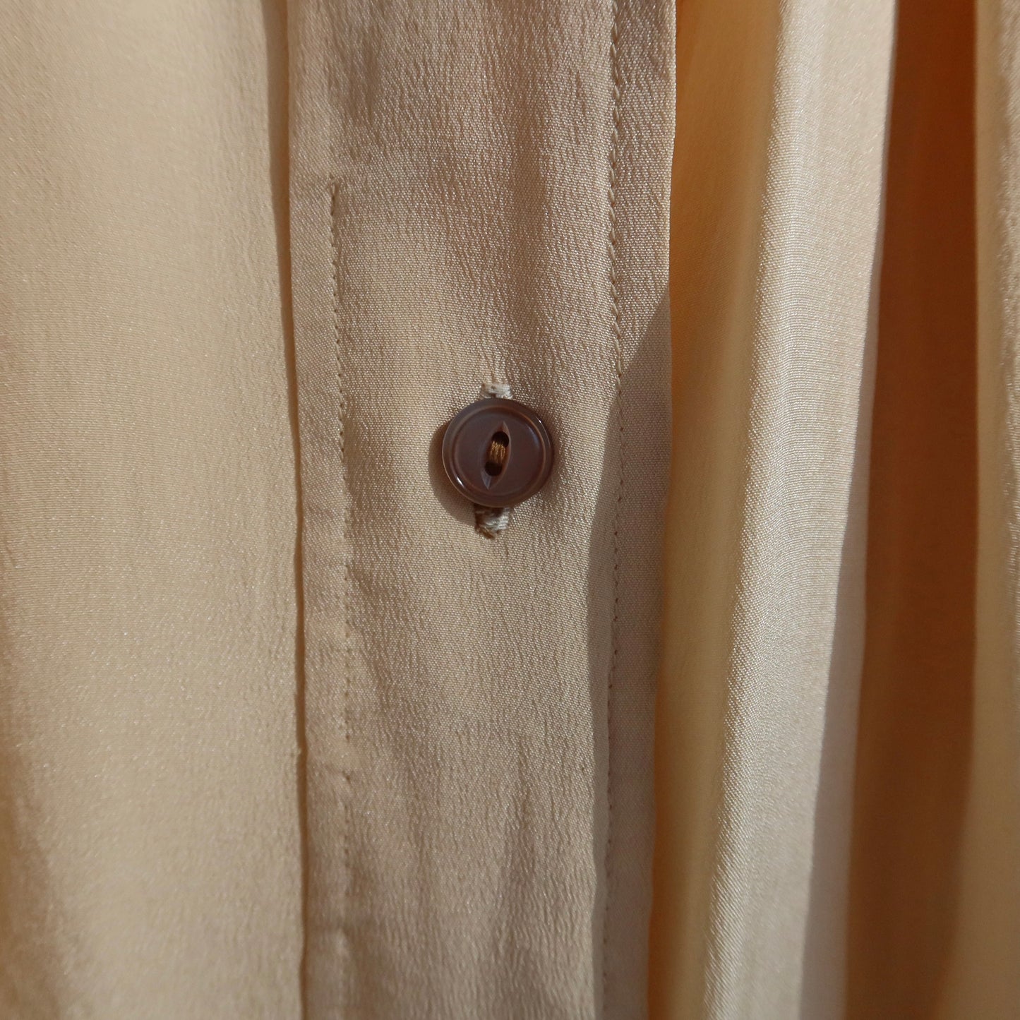 Yves Saint Laurent sheer silk blouse