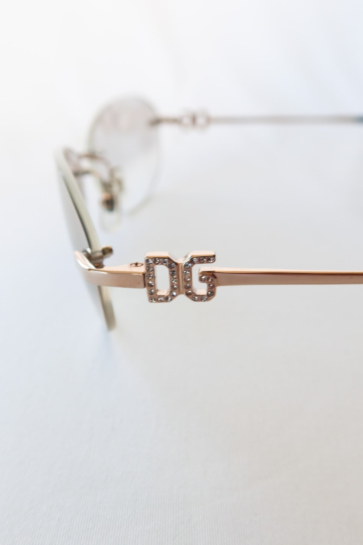 DOLCE & GABBANA Rimless Crystal