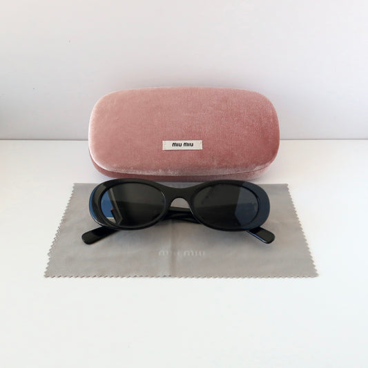 Miu Miu Oval Sunglasses | SMU 06Z | 2020s