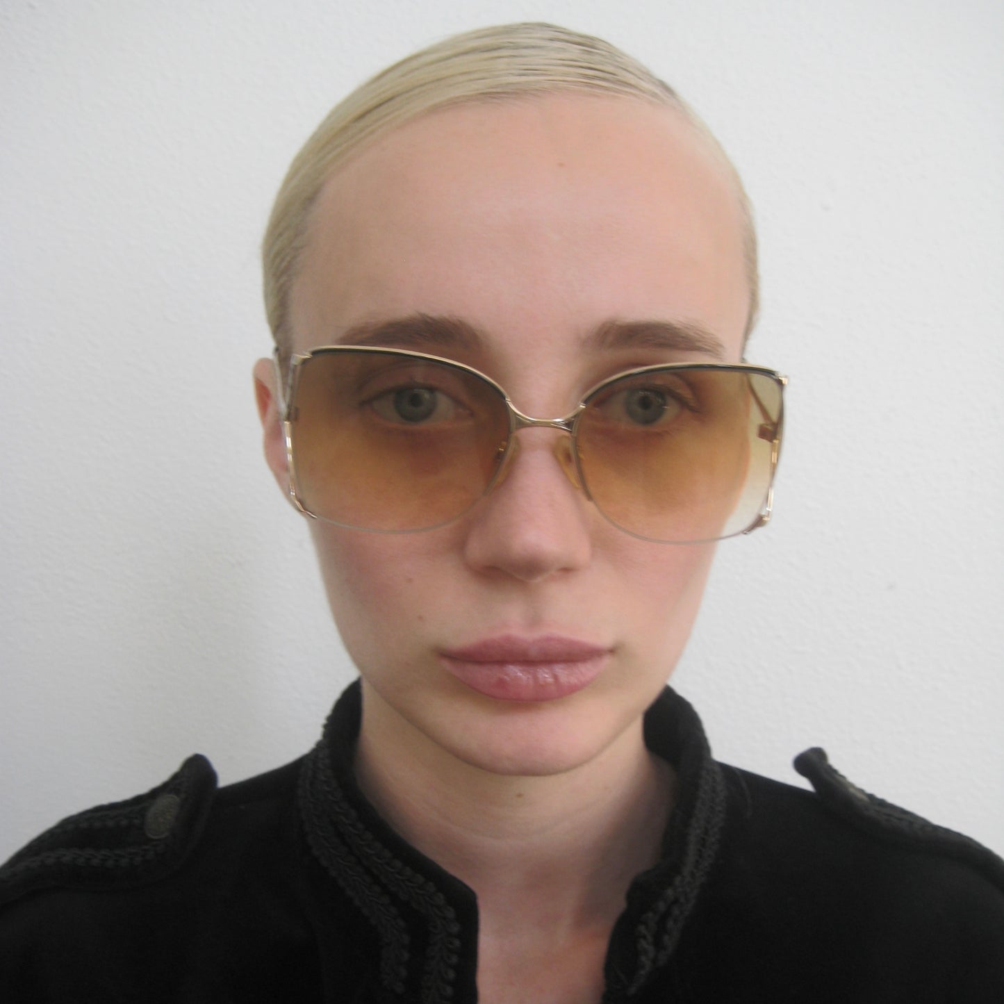 Gucci Gold Frame Gradient Sunglasses #073