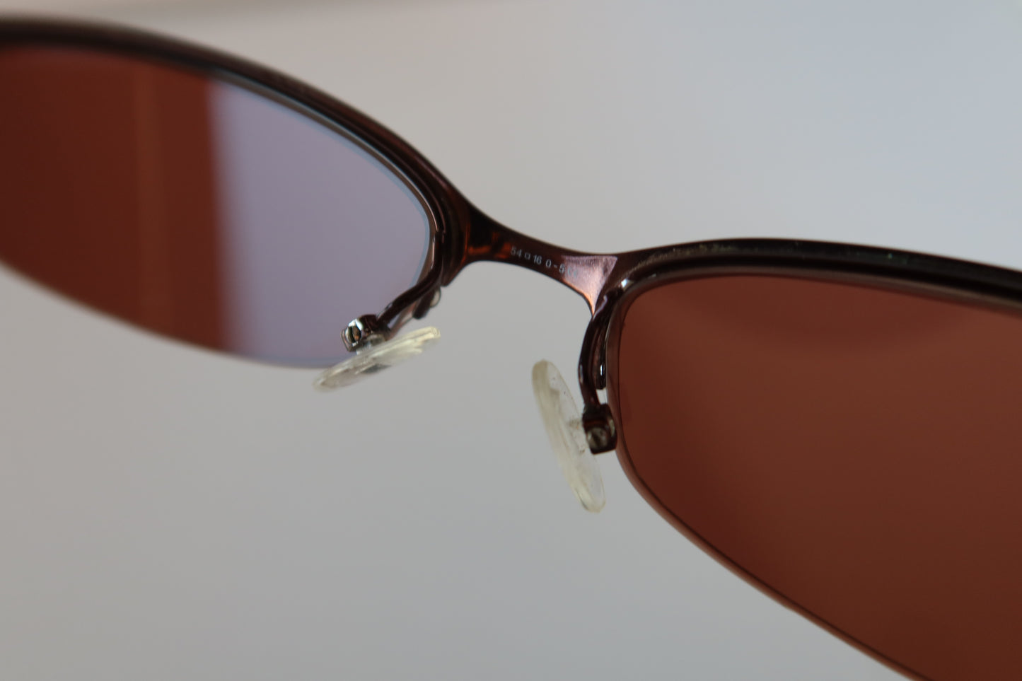 Gucci Rimless Orange Temple Sunglasses #080