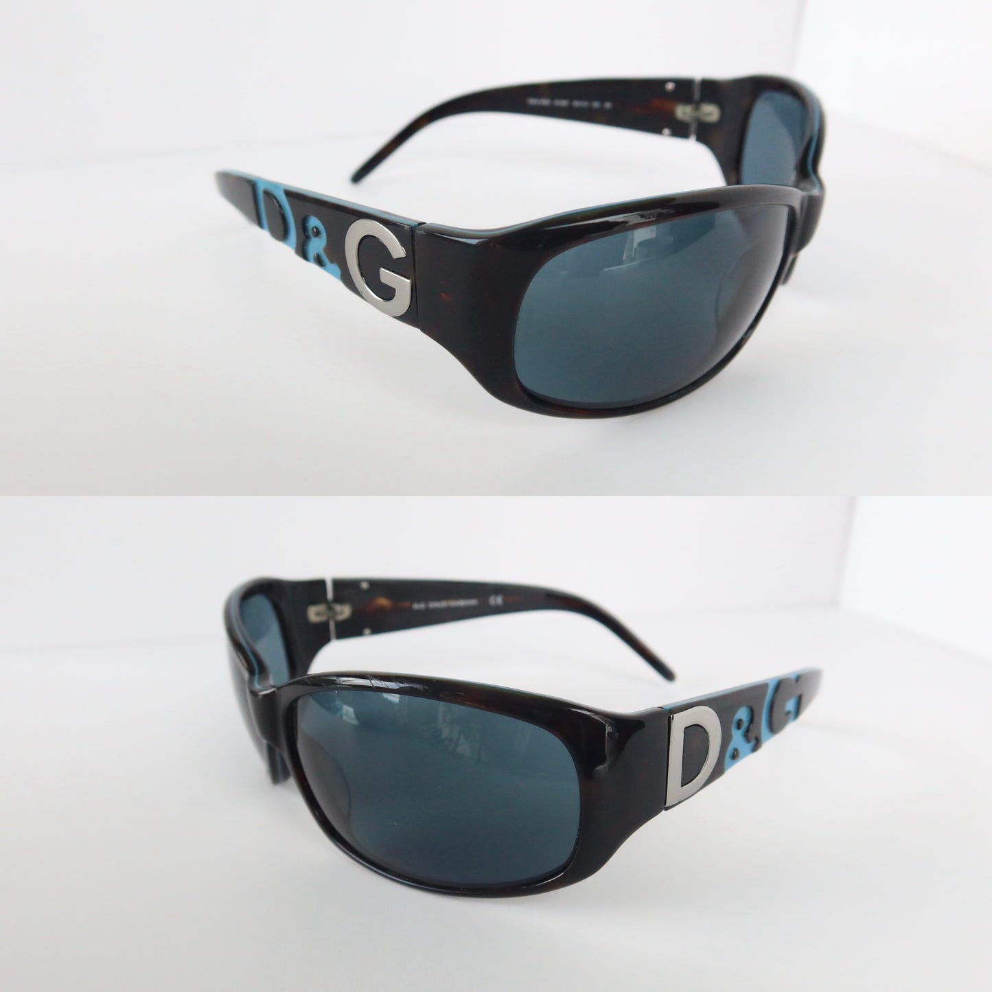 D&G logo mania wrap sunglasses #002