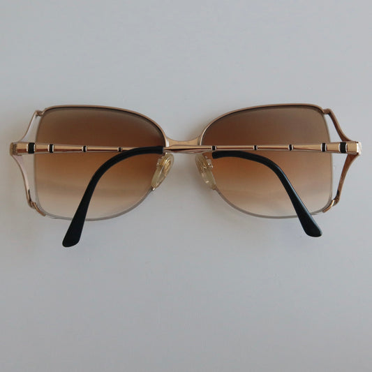 Gucci Gold Frame Gradient Sunglasses #073