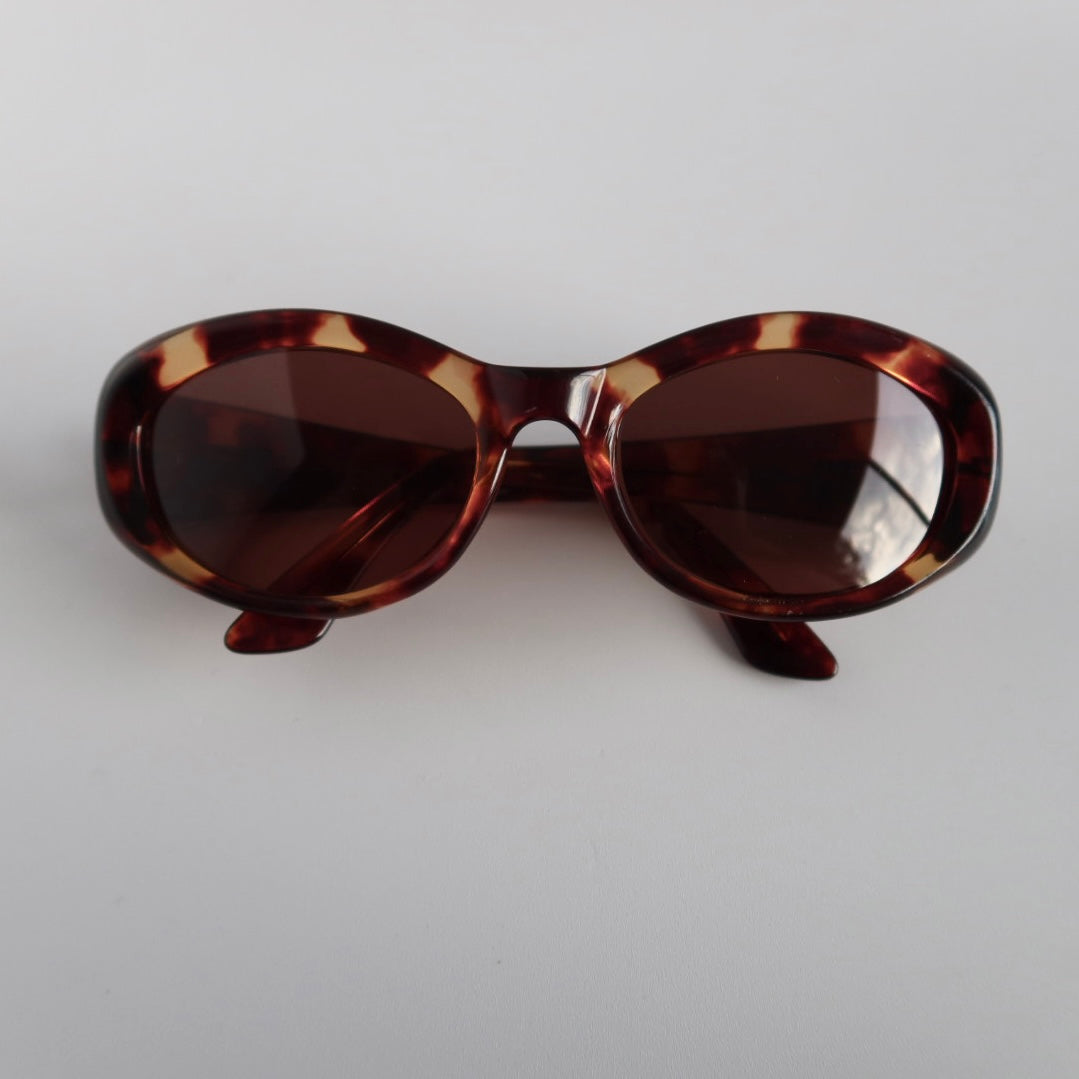 Gucci oval sunglasses tortoiseshell #076