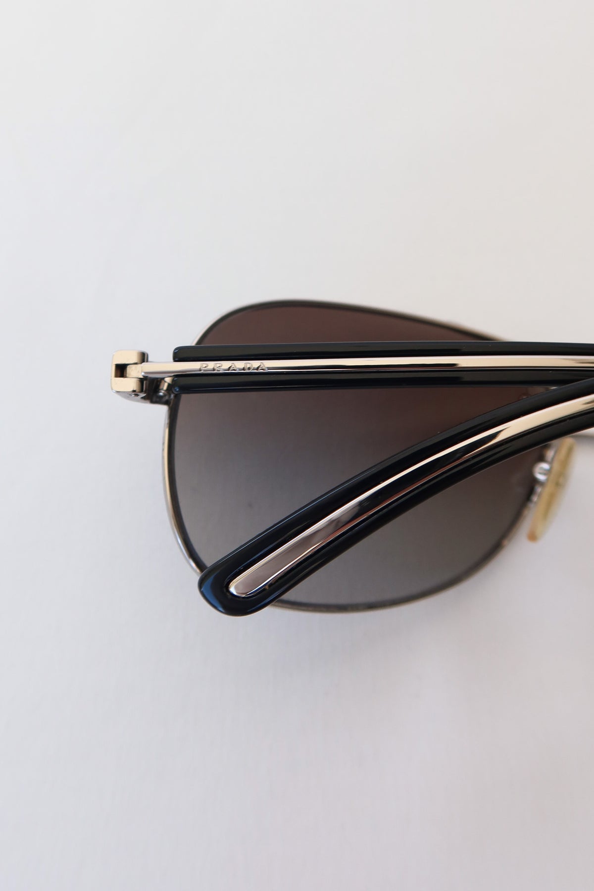 PRADA Metal Aviator