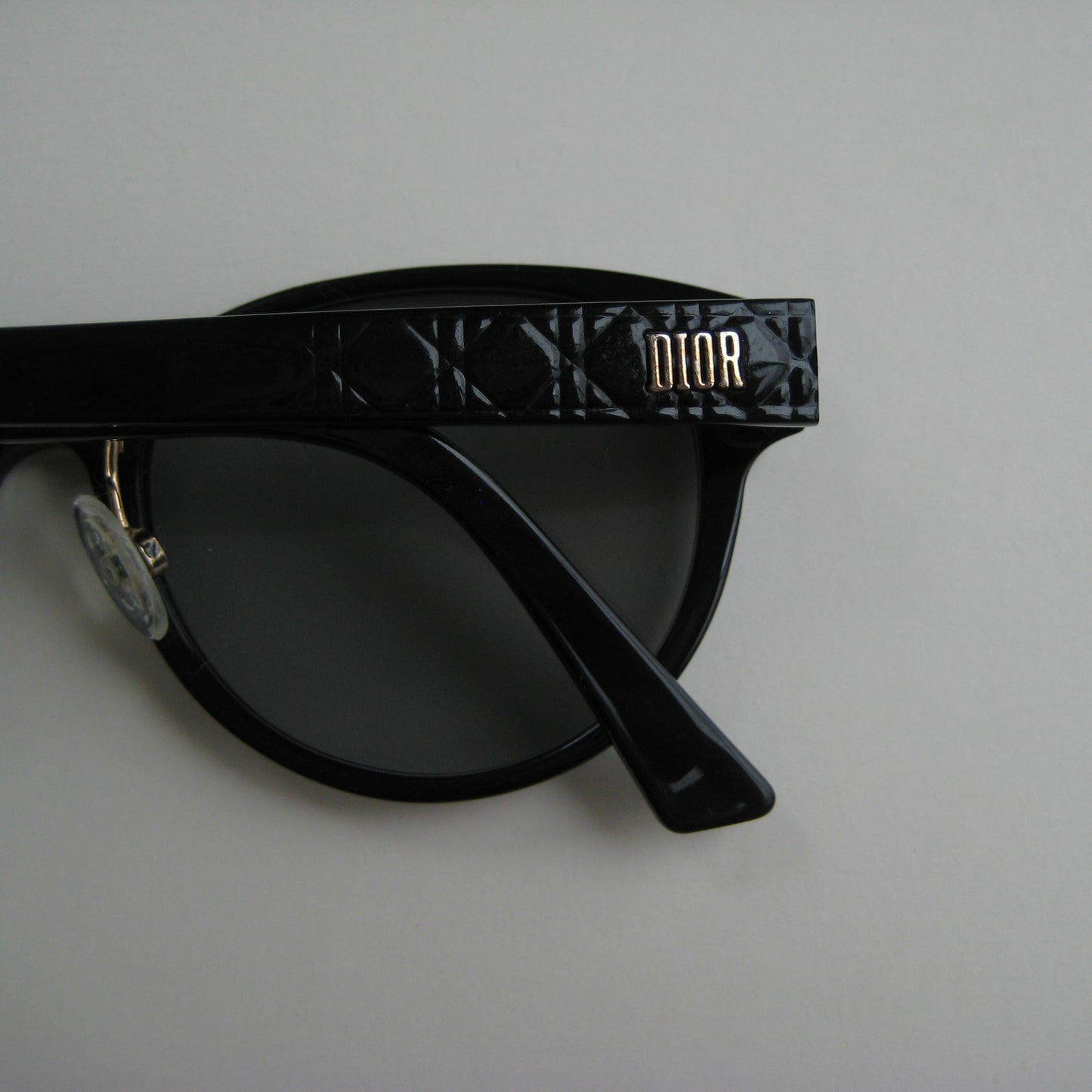 Christian Dior 80s Black Oblique Sunglasses | Parisian Icon