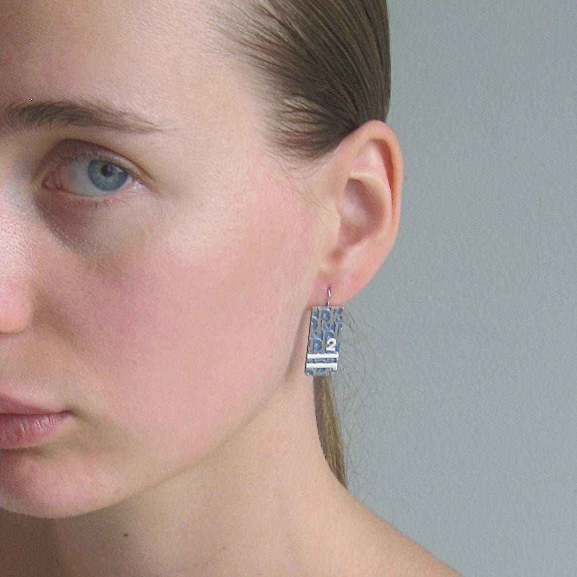 Christian Dior Earrings Blue