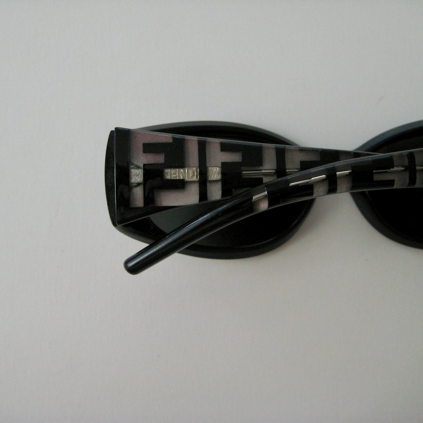 Fendi FS301 Black Sunglasses | 2000s Archive