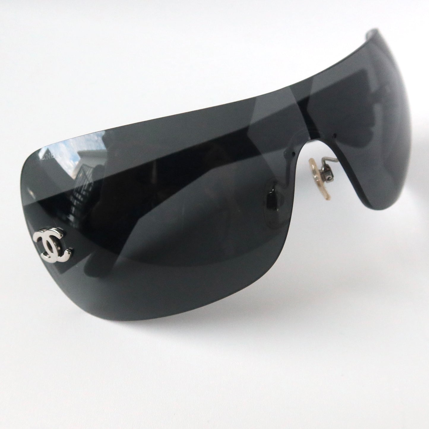 Chanel Shield Sunglasses 4157-Q C.12/87