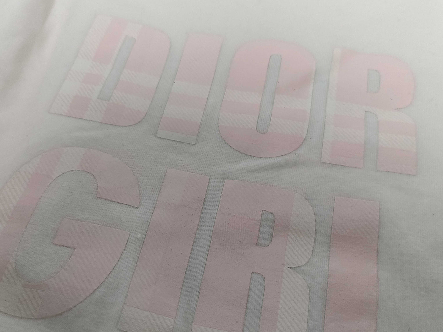 Christian Dior white stretch cotton sweatshirt