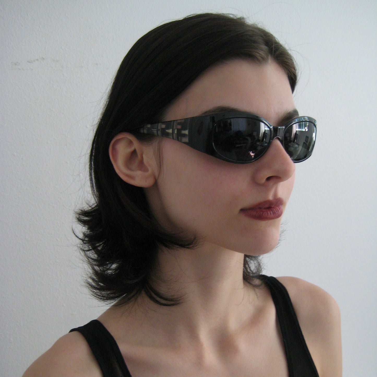 Fendi FS301 Black Sunglasses | 2000s Archive
