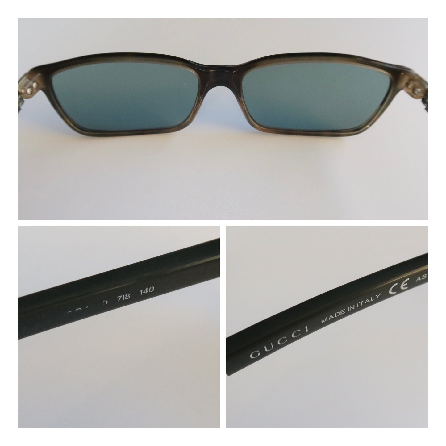 Gucci rectangular sunglasses #096