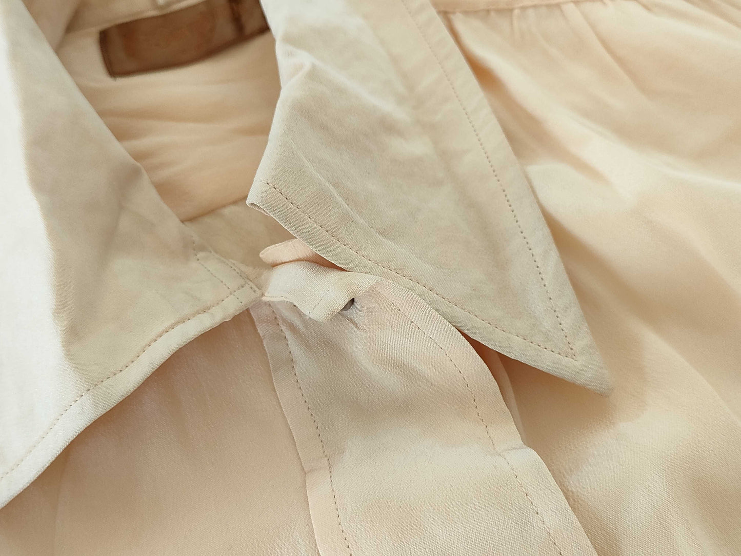 Yves Saint Laurent sheer silk blouse