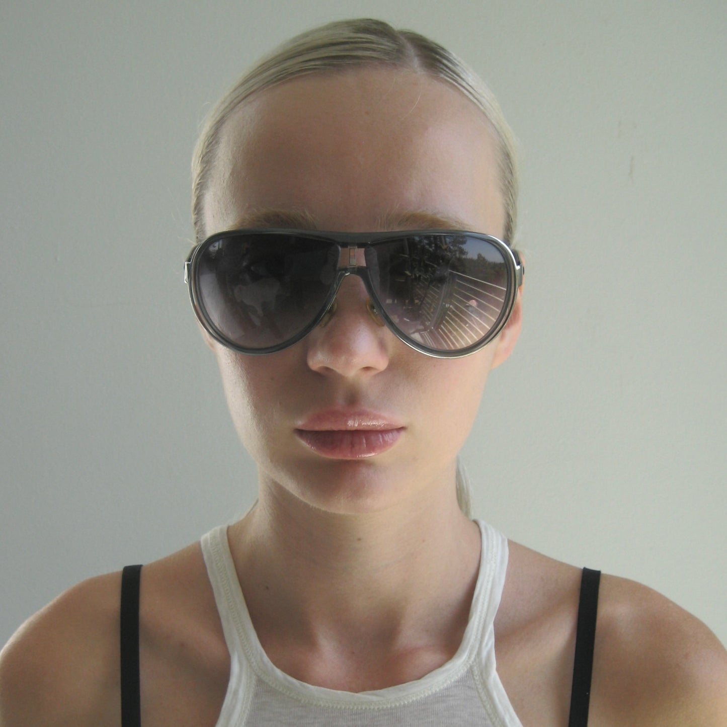 gucci shield aviator sunglasses #009