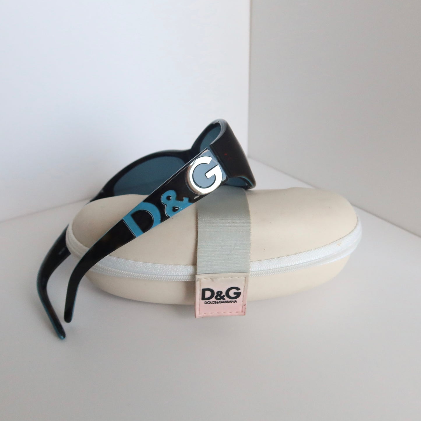 D&G logo mania wrap sunglasses #002