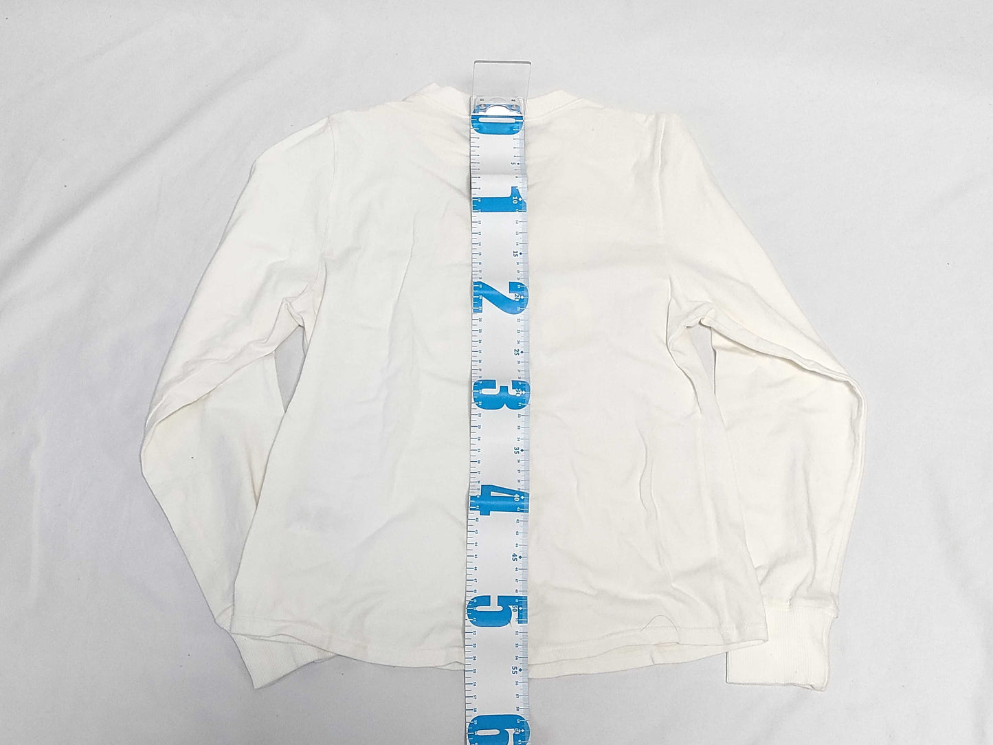 Christian Dior white stretch cotton sweatshirt