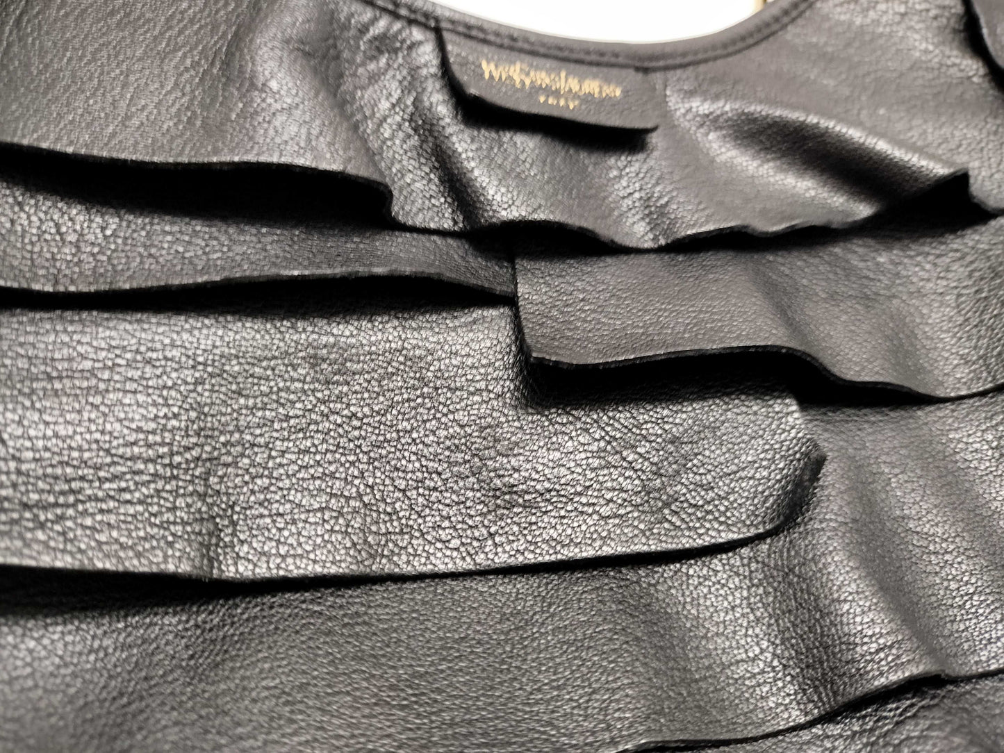 Yves Saint Laurent Tropez Ruffle Bag