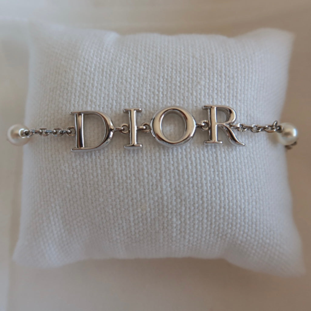 Christian Dior Logo Bracelet