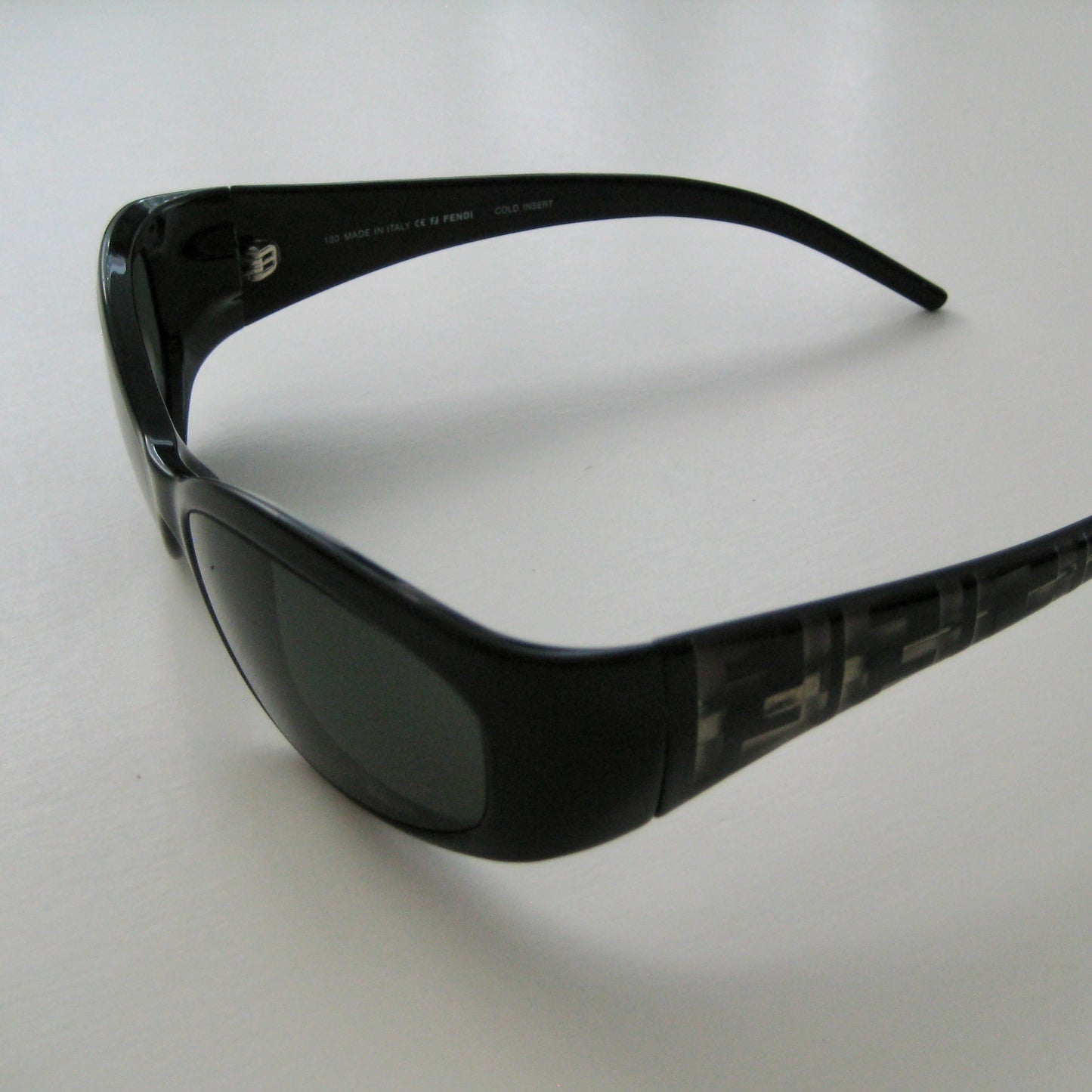 Fendi FS301 Black Sunglasses | 2000s Archive