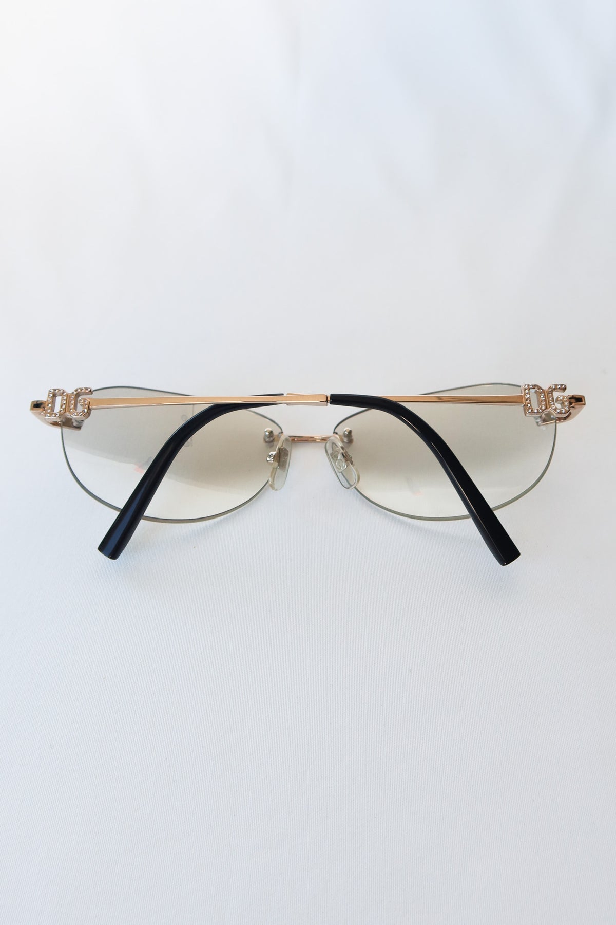 DOLCE & GABBANA Rimless Crystal