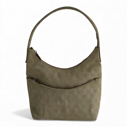 Gucci GG Canvas Shoulder Bag | 1990s